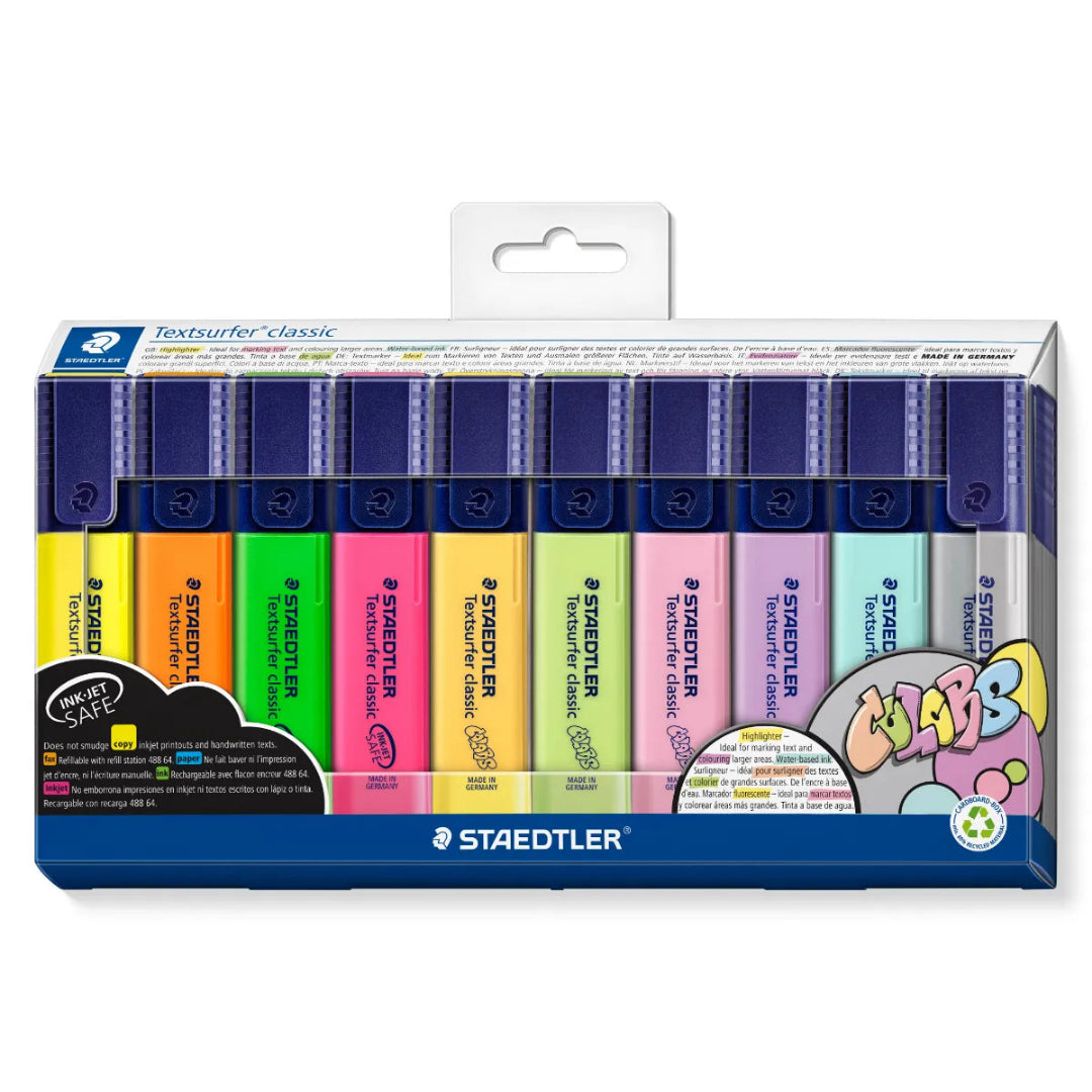 Staedtler Topstar Highlighter Bx=10pc BE ST-364-03